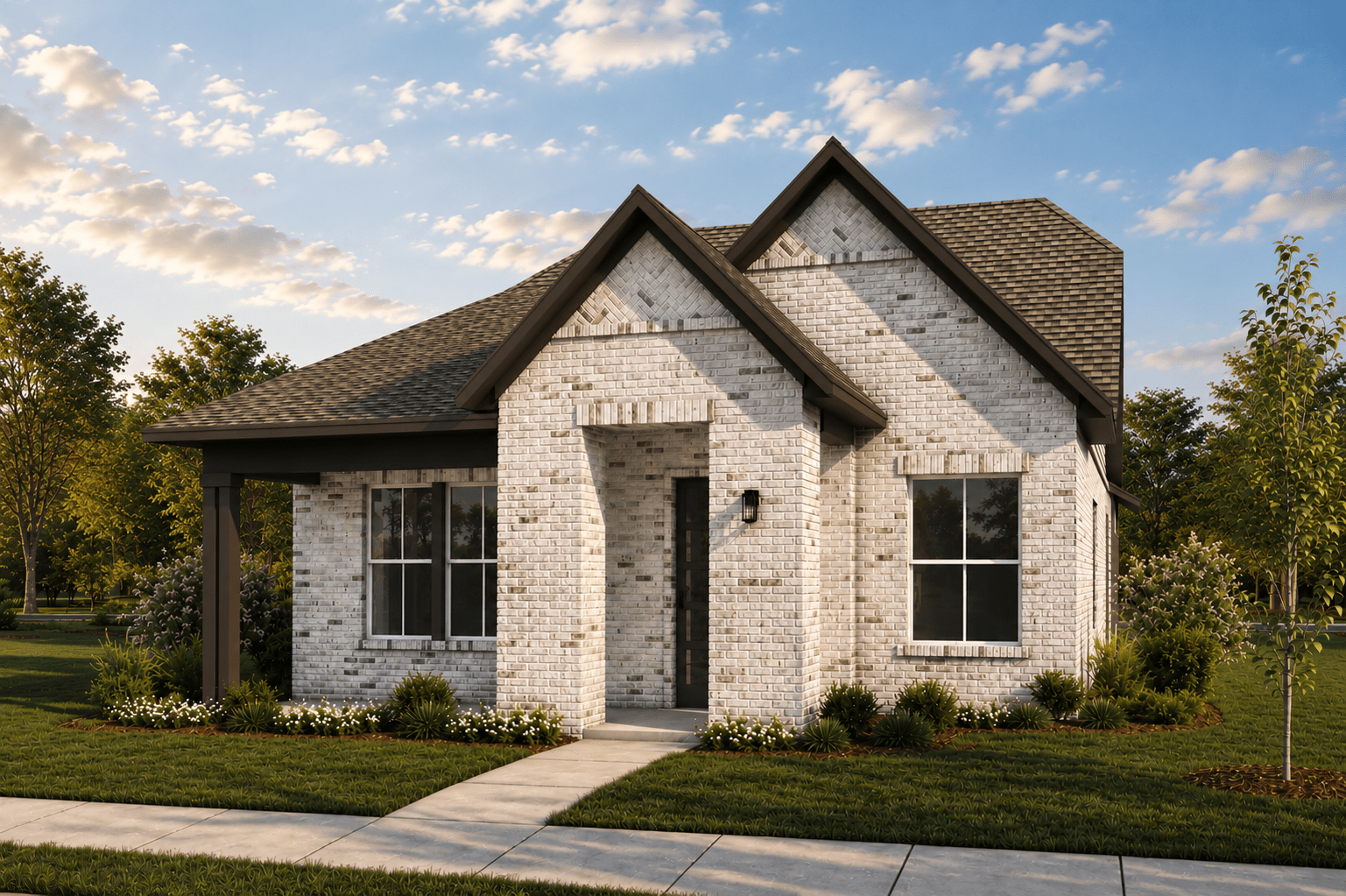 Bluebell new construction home at Meraki in Forney TX